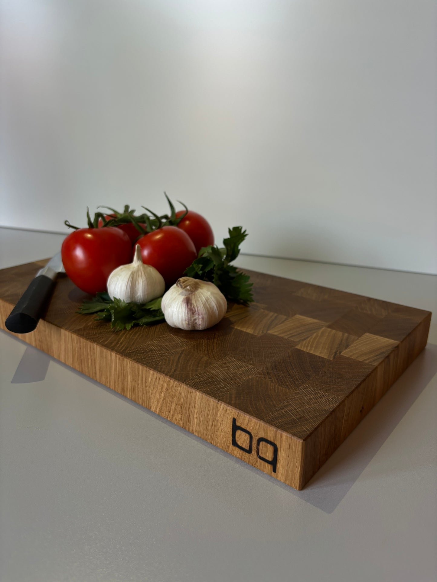 Stirnholzschneidebrett Eiche