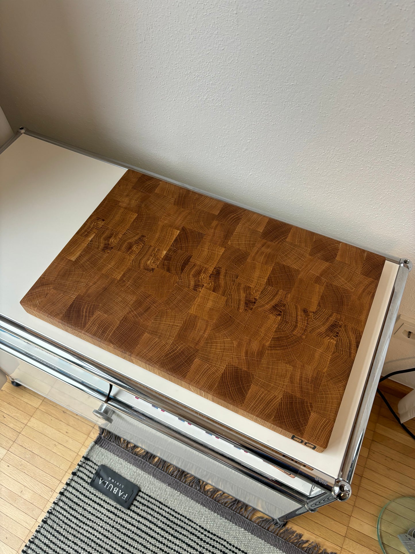 Stirnholzschneidebrett Eiche